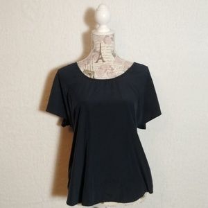 Calvin Klein Jeans M Navy Blue Blouse